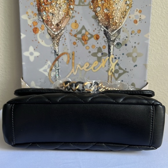 BADGLEY MISCHKA Diamond Quilted & Studs On Cover Crossbody - Picture 11 of 14